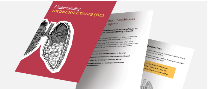 Understanding Bronchiectasis (BE) brochure